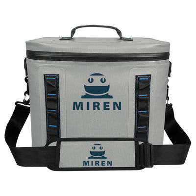 Ανοιχτό γκρι 30 Can Soft Sided Cooler Waterproof For Camping Picnic OEM ODM