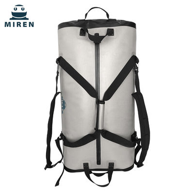 Αδιάβροχη Dry Bag Duffel Bag 70 Liters Ανοιχτό Γκρι Χρώμα TPU Υλικό