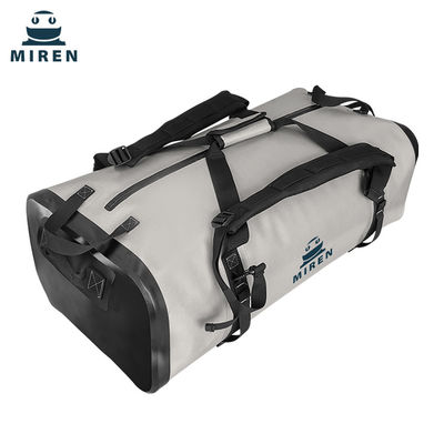 Αδιάβροχη Dry Bag Duffel Bag 70 Liters Ανοιχτό Γκρι Χρώμα TPU Υλικό