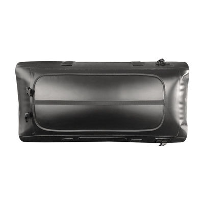 TPU Outdoor Waterproof Dry Duffel Bag 120L Μαύρο Χρώμα Για Κάμπινγκ