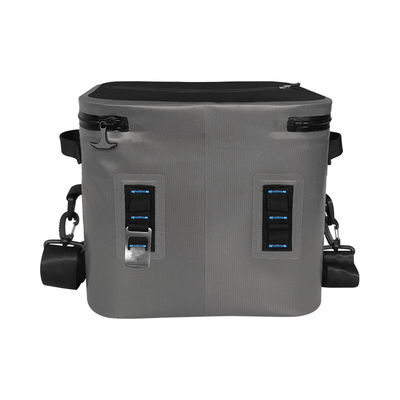 Τετράγωνο 24 Can Cooler Bag Σκούρο Γκρι Χρώμα για Υπαίθριες Δραστηριότητες OEM ODM