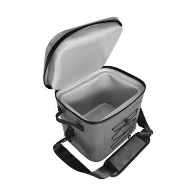 Τετράγωνο 24 Can Cooler Bag Σκούρο Γκρι Χρώμα για Υπαίθριες Δραστηριότητες OEM ODM
