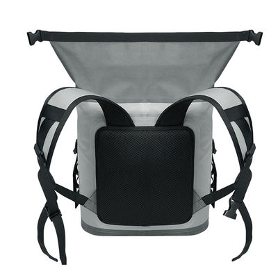 Τσάντα πλάτης Non Woven Cooler Bag Ανοιχτό γκρι χρώμα για υπαίθριο πικνίκ