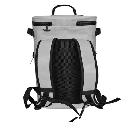Μονωτικό Ice Soft Cooler Backpack Ανοιχτό Γκρι Χρώμα για Υπαίθριο Κάμπινγκ ODM