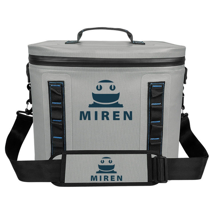 Ανοιχτό γκρι 30 Can Soft Sided Cooler Waterproof For Camping Picnic OEM ODM