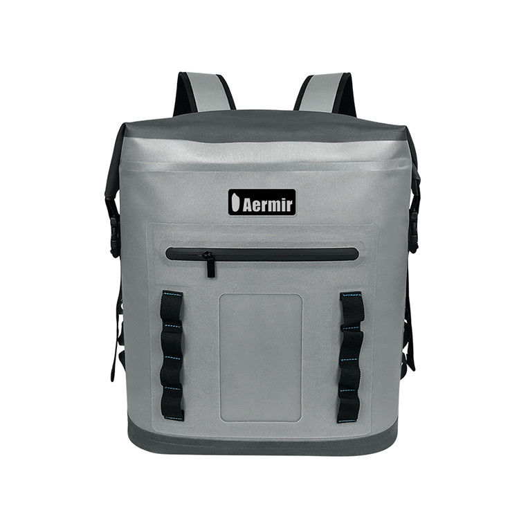 Τσάντα πλάτης Non Woven Cooler Bag Ανοιχτό γκρι χρώμα για υπαίθριο πικνίκ